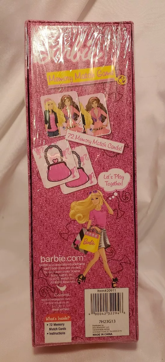 BARBIE Make-A-Match Memory Game NEW Sealed Free Shipping ! No