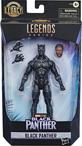 Figura de acción Hasbro Black Panther enmascarada Chadwick Boseman 15 cm Marvel Legends