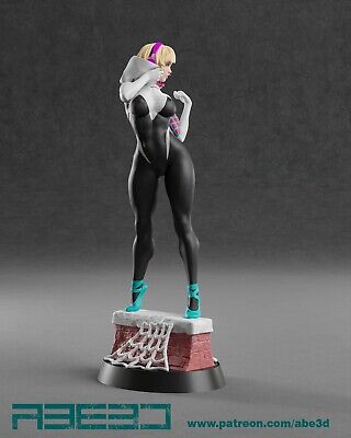 Spider Gwen Unpainted Scale Resin Statue Model Kit@ | eBay