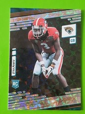 2021 Panini Prestige 267 Tyson Campbell Rookie Jaguars Diamond Xtra Points