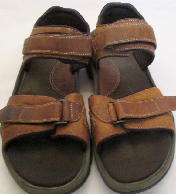 rockport leather sandals