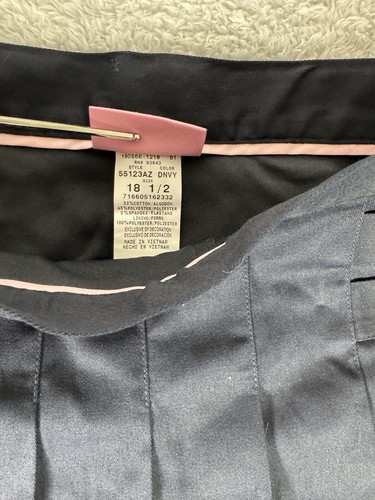 Girls Pleated Uniform Skort, 18 1/2 - Picture 5 of 5