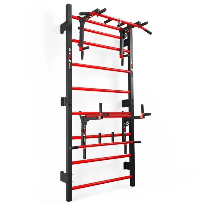 Wall Bars Pull Up Dip Bar Swedish Ladder Training Set Home Gym