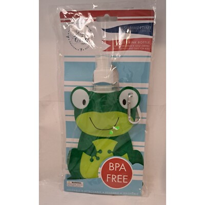 Frog Kids Drink Bottle by Sea Cliff Summertime collection BPA free