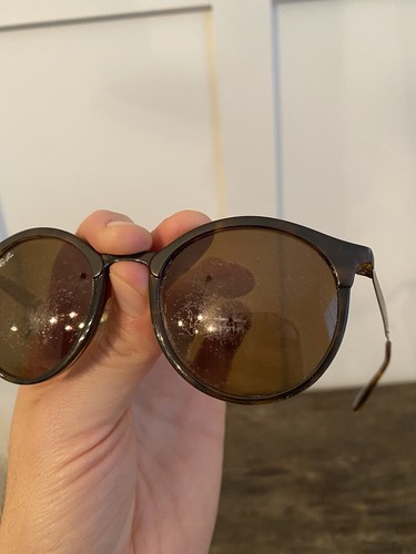 VINTAGE Ray-Ban Womens Sunglasses Tortoise Color For Repair - Picture 3 of 10