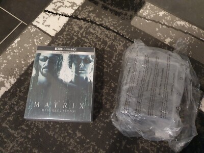 Matrix Resurrections (4K Blu-ray) Manta Lab One Click Box Fullslip Steelbook