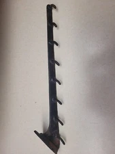 Antique Cast Iron Barn Horse Tack Harness Wall Rack Holder Farm Angled Tool Hook