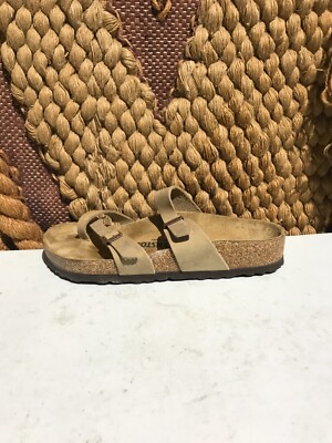 Birkenstock Mayari Tobacco Oiled Leather Slide Sandals 1011433 US Size  L7/M5