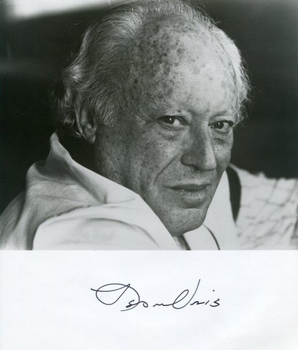 LEON URIS EXODUS TRINITY AUTHOR NOVELIST WRITER SIGNED PHOTO 