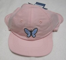 LIFE IS GOOD NWT Butterfly Brim Sun Hat Infant Toddler Girls Sz 12-24 months NEW