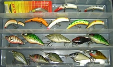 Kautzky Natural Ike  & Lazy Ike Tackle Box Lures (You Choose, Your Choice)