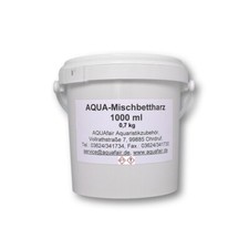 AQUA-Mischbettharz Vollentsalzer Ionentauscher Reinstwasser 0,7 kg (1 L) Eimer
