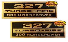 62 63 64 65 66 Corvette Chevelle 327 300hp Engine Decal 62 63 64 65 66 Corvette Chevelle 327 300hp Engine Decal