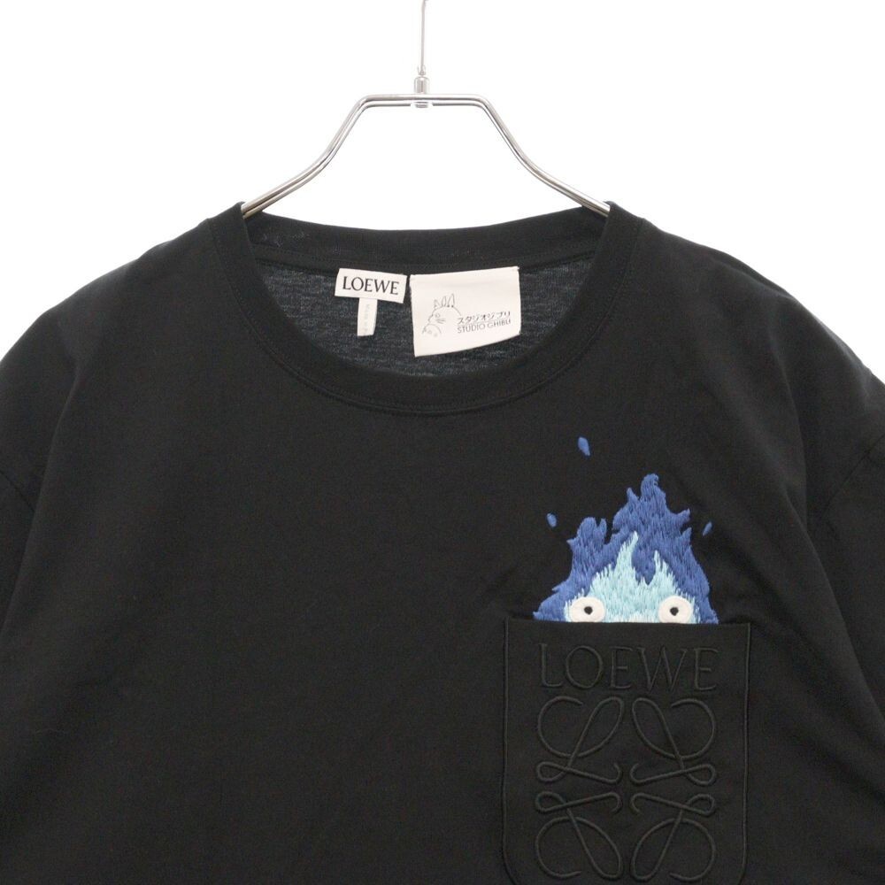 【極美品】LOEWE x STUDIO GHIBLI CALCIFER TEE LOEWE Loewe x Howl's Moving Castle - Calcifer T-Shirt | endource
