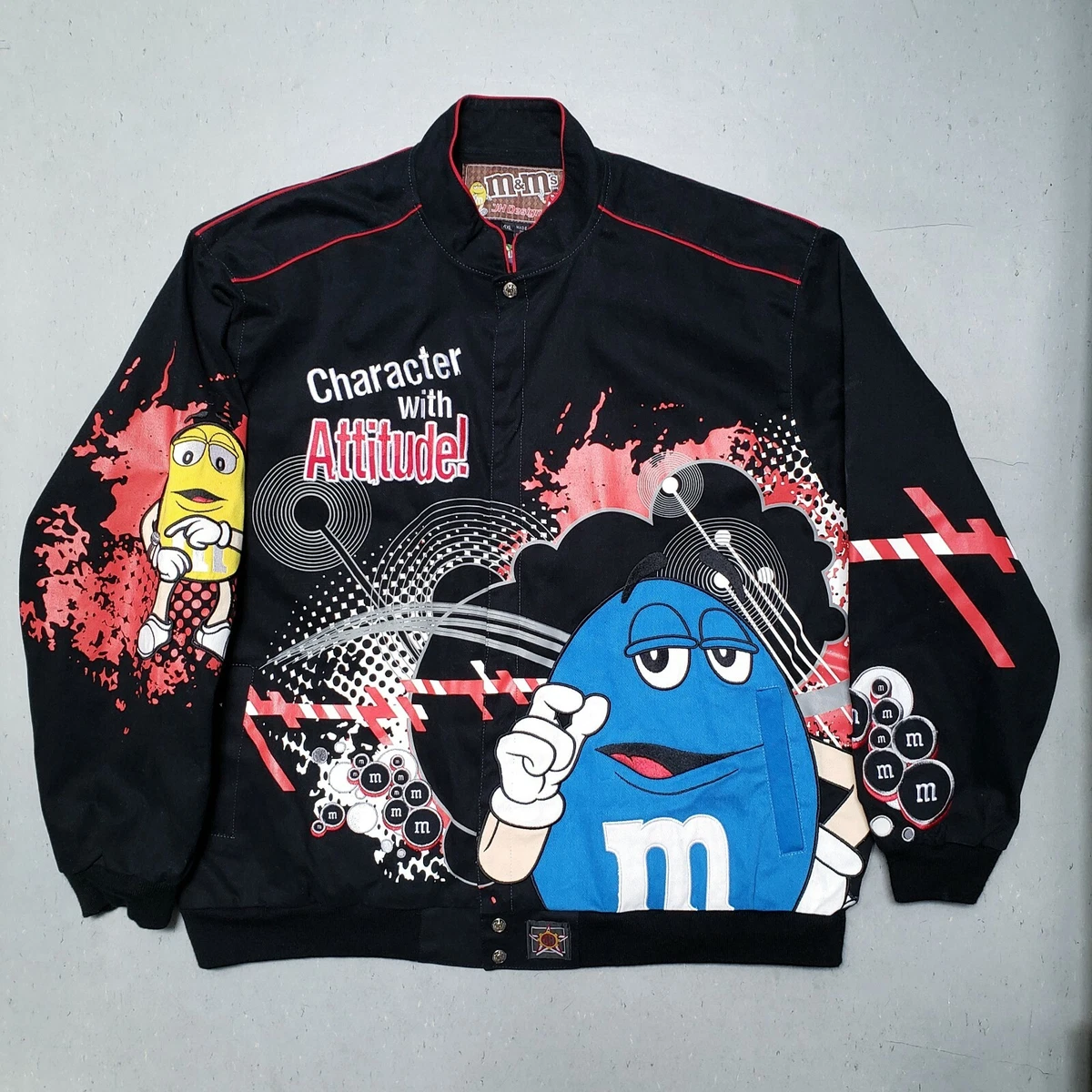 M&m nascar racing jacket sale