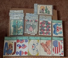 Large Lot of Iron On Transfers - NOS