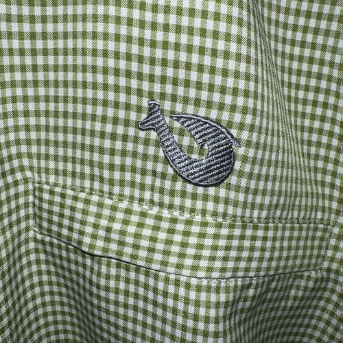 MOJO XL Camicia da Pesca Uomo Verde Bianco a Quadri S/S - Foto 6 di 9