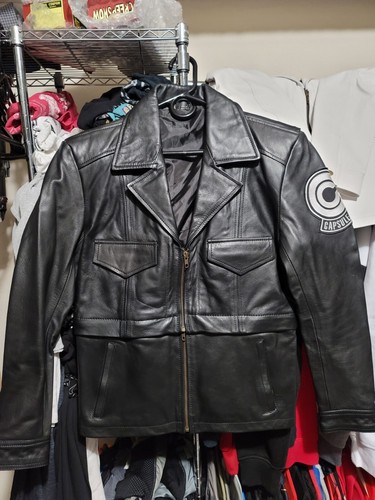 Brandneu DBZ Trunks schwarze Lederjacke Herren USA Small brandneu - Bild 1 von 2