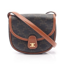 Celine Shoulder Bag Black PVC #RCB12640