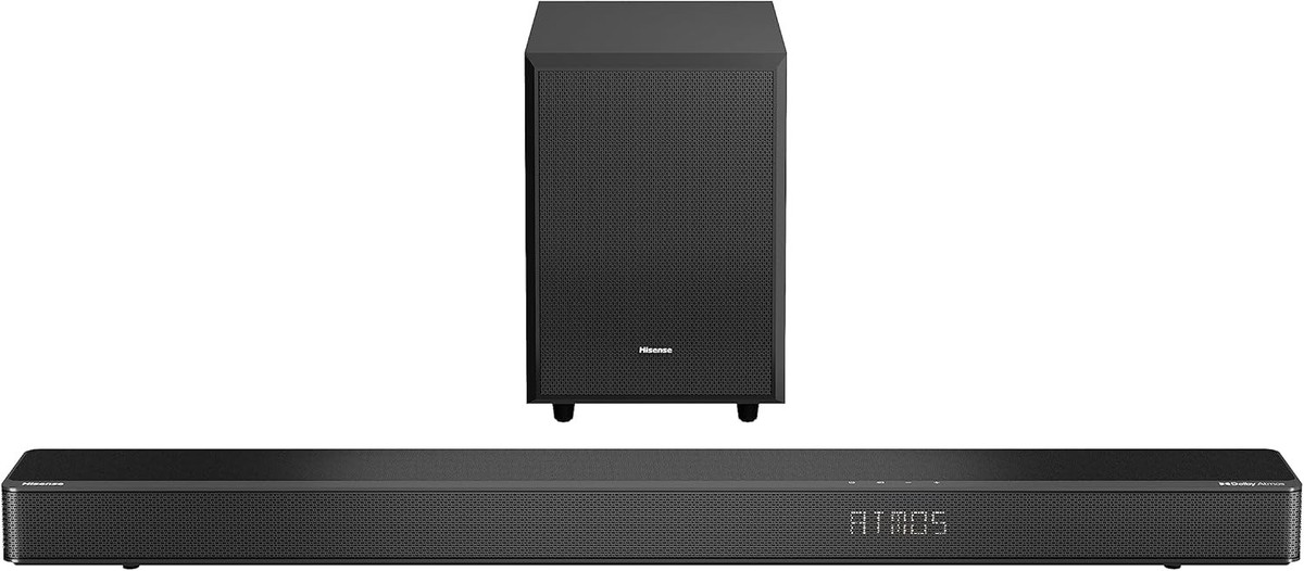 Hisense AX3125H 3.1.2Ch Soundbar w/Wireless Subwoofer 440W
