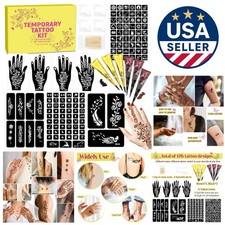 Creative 126 PCS Temporary Tattoos with Mixed Designs - Safe  Easy for Everyone