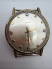 Rare vintage watch mens TIMEX Electric hidden back crown For Parts