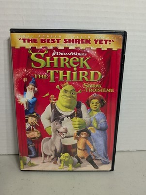 Shrek the Third(DVD, 2007,Full Screen Version)