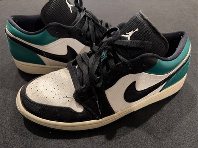 Retro Nike Air Jordan 1 Low Mystic Green Sz 10.5 bred lost found banned og hi
