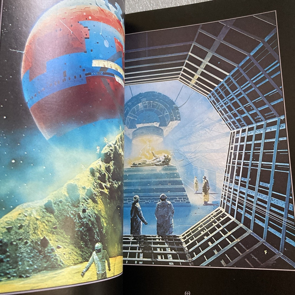21st Century Foss 1978 1st Print Dragon's Dream Chris SciFi Art