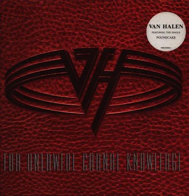 Van Halen For Unlawful Carnal Knowledge 1ST EU PRESS Warner Vinyl LP