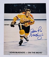 Signed John “Pie” McKenzie 8X10 Photo Sport Magazine Autograph