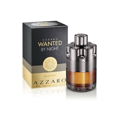 Azzaro COS-WBNMES34 3.4oz Wanted by Night Eau de Parfum for Men Spray
