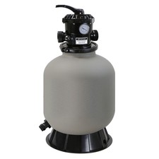 XtremepowerUS 16" Sand Filter Swimming Pool Inground Above Ground 7 Way Valve
