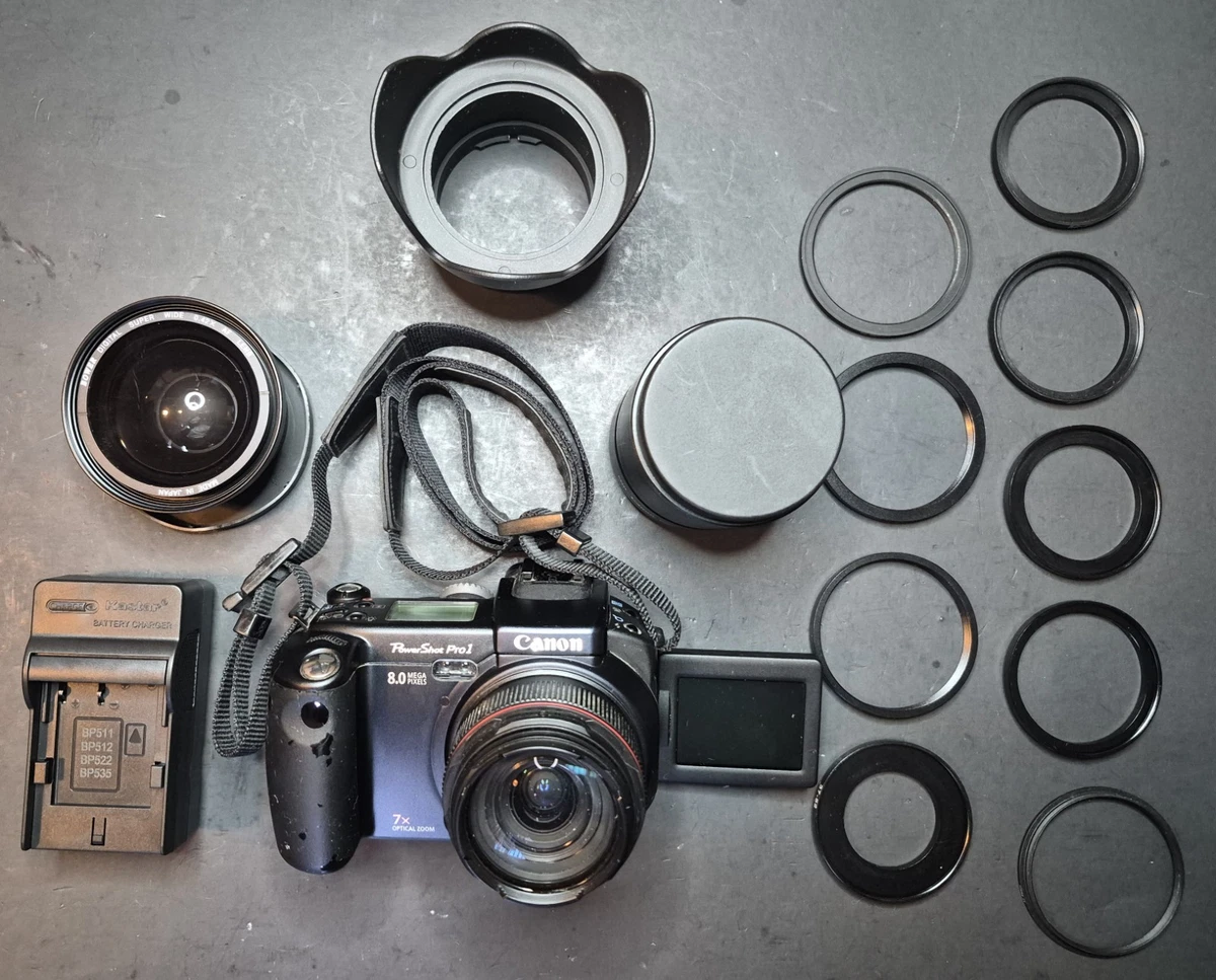 Canon PowerShot Pro1 3-9.9x Optical Zoom Digital Cameras for sale