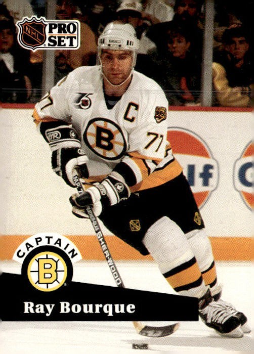 1991-92 Pro Set French #567 Ray Bourque