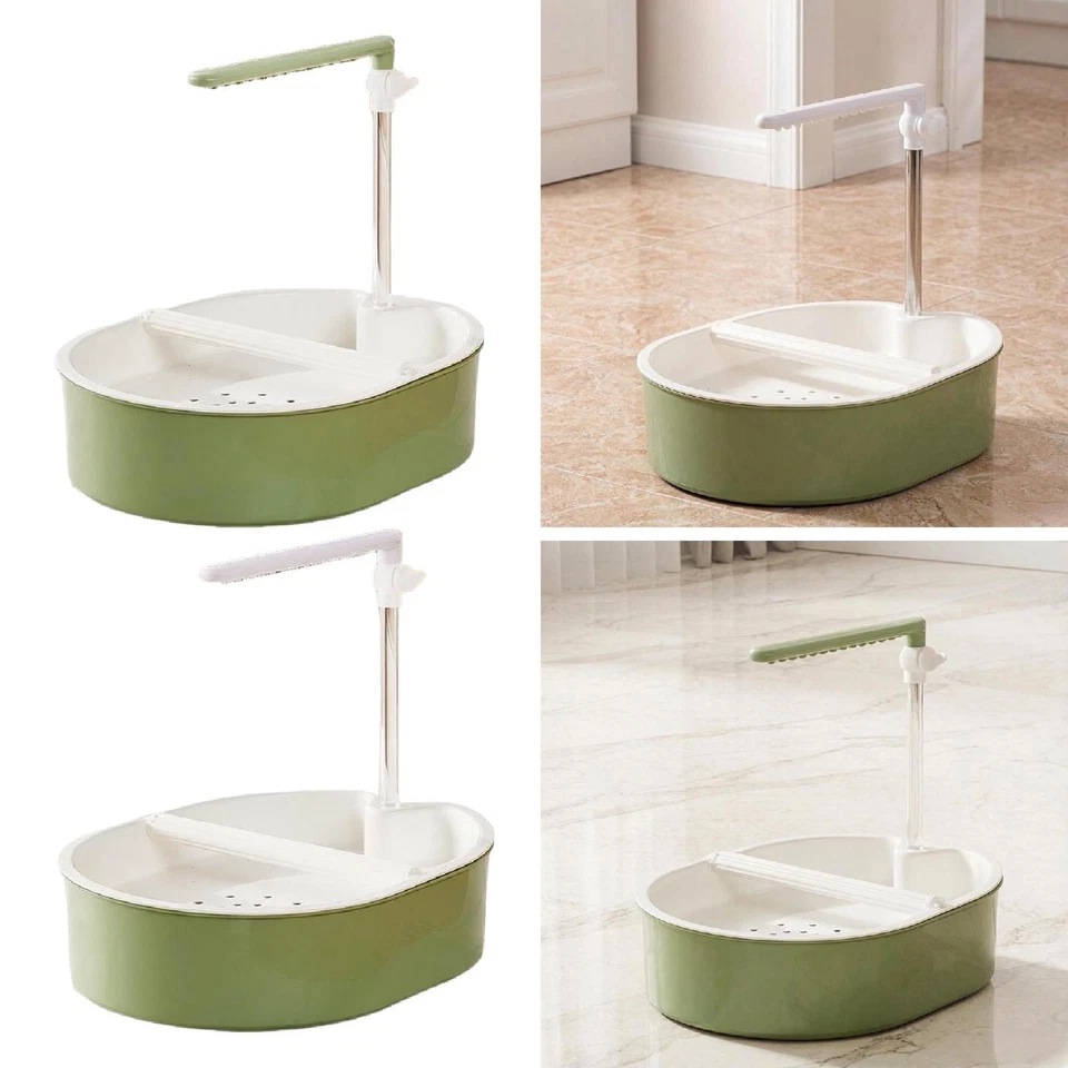 Automatische Vogeltränke, Papageienbadewanne, geräumige Vogeldusche für den - Bild 1 von 1