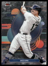 2025 Topps Finest - Uncommon Jace Jung #191 (RC)