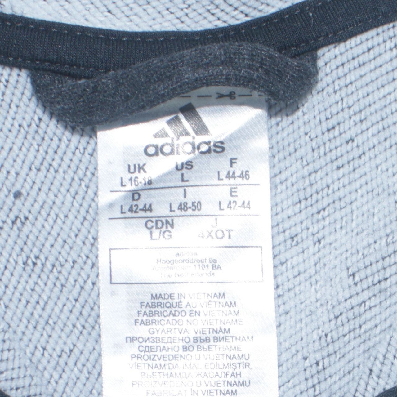 Adidas Black Hoodie Womens L image 6