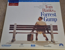 Forrest Gump LaserDisc, 1994 Deluxe Widescreen Edition, PG-13, Tom Hanks