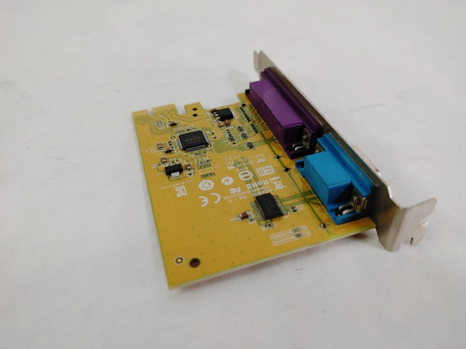 Dell YCJ65 PCI Express x1 Serial & Parallel Expansion Multi I/O Card - Image 4 of 4