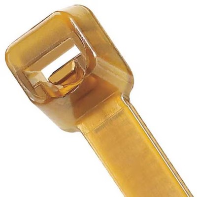 Panduit Plt2s-C71 Cable Tie, 7-1/2 In L, 2 In Max Bundle Dia., Brown, Peek, 150