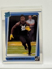 2021 NFL Donruss Rated Rookie Larry Rountree III RC #296 Chargers RB