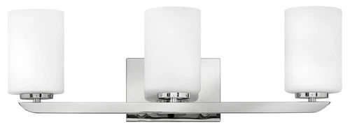 Hinkley Lighting 55023 Nickel 3-Light Vanity Light From The Kyra Collection - Picture 1 of 6