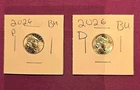 2026 P & D Emerging Liberty Dimes "BU"  In Coin Flips! **FREE SHIPPING**#wj434