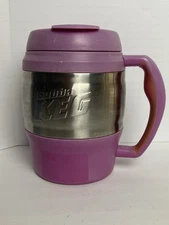 Bubba Keg 52oz Travel Mug with Bottle Opener Pink/Purple & Stainless Steel