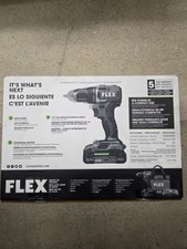 FLEX FX1131-1A 24V 1/2" 2-speed Compact Drill Driver Kit Battery 2.5 Charger New
