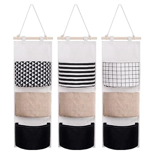 Zocipro 3 Stück Wandorganizer, Hängeaufbewahrung für Wand,Tür,Bad,Camping Reg - Bild 2 von 4