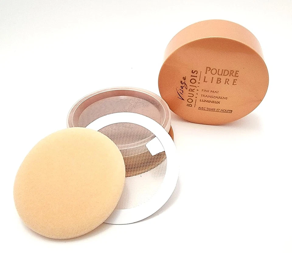 Bourjois  Loose Face Powder W/ Sieve & Applicator Color 45 Miel Sauvage 1.4oz - Image 2 of 4