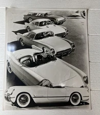1950s Automotive Ad Schultz  Company Los Angeles California Car Culture Corvette