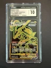 Pokemon Rayquaza VMAX CGC 10 Holo Secret Rare Silver Tempest TG29/TG30 EN